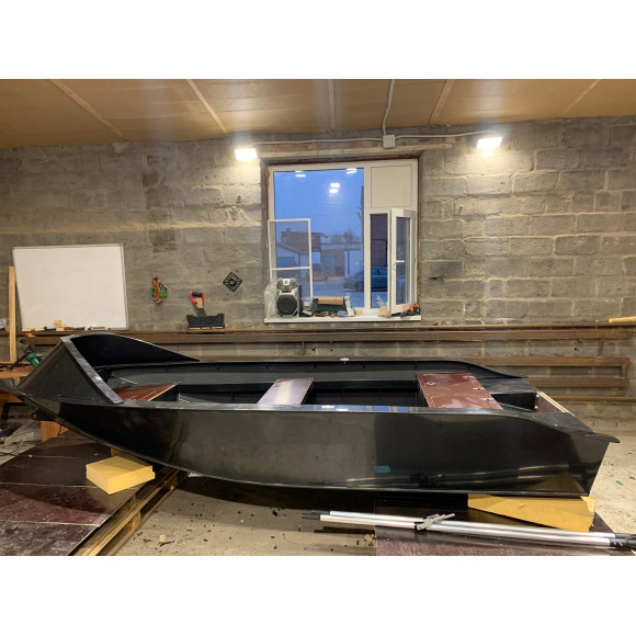 Лодка Киммерия 400R с козырьком из пнд