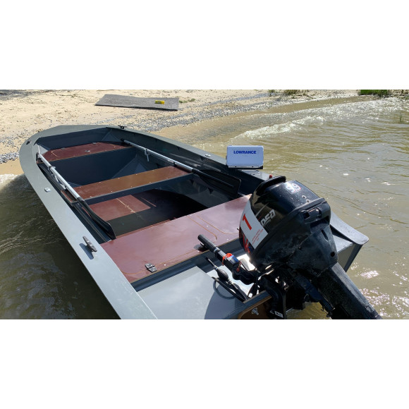 Лодка из Пнд Киммерия 400R Серая 