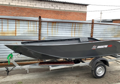 Лодка из Пнд Киммерия 440R Серая
