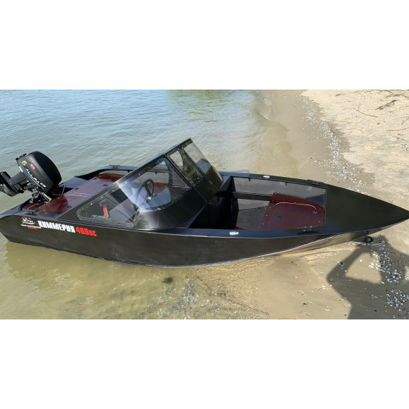 Лодка из Пнд Киммерия 400DCX Черная 