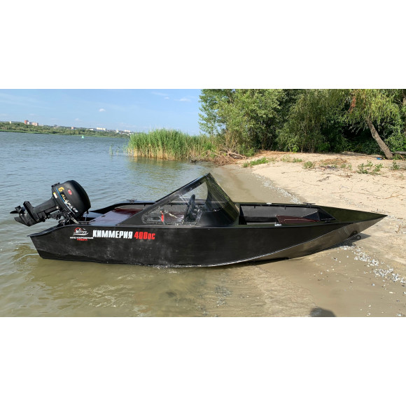 Лодка из Пнд Киммерия 400DCX Черная 