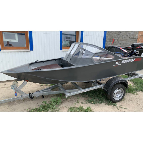 Лодка из Пнд Киммерия 400DCX Серая